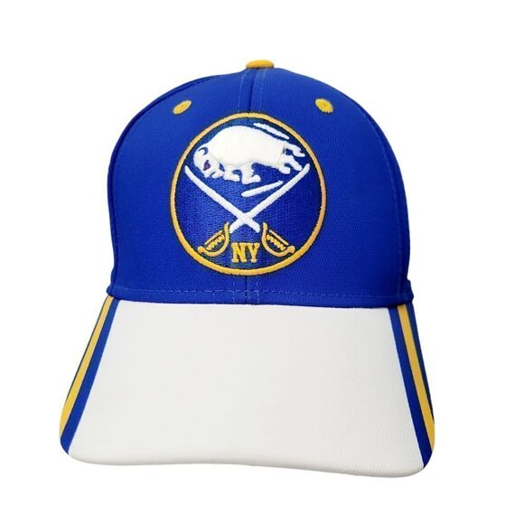 Adidas NHL 2018 Winter Classic Buffalo Sabres 10th Anniversary Fitted Hat Cap - Picture 1 of 6